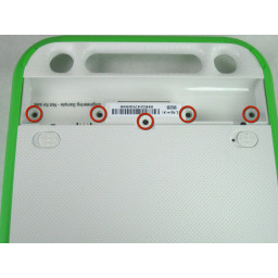 OLPC XO-4 Touch Замена нижнего регистра